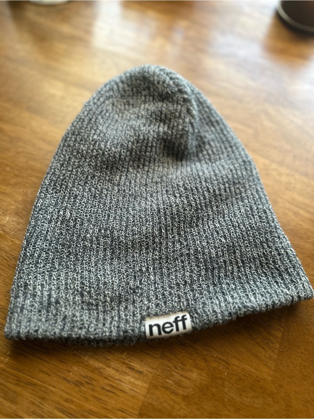 Neff Grey Marled Knit Beanie